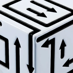Arrow Box 3D 图标
